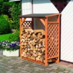 Kaminholzunterstand mit Speyer